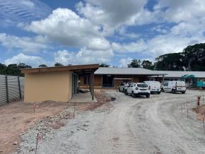 A Montsinéry, les travaux du futur Centre Educatif Fermé avancent
