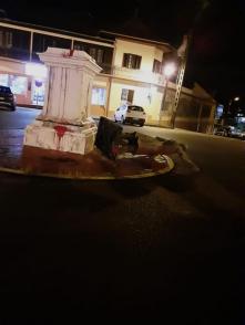 La Ville de Cayenne désapprouve le renversement de la statue de Victor Schoelcher